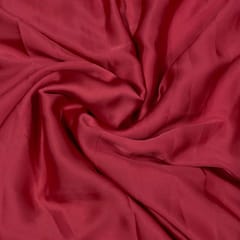 Strawberry Colour Armani Satin Fabric (N99)