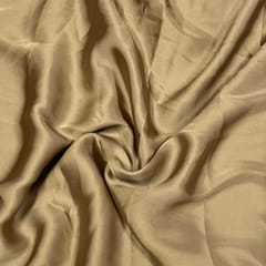 Bright Gold Colour Armani Satin Fabric (N715)