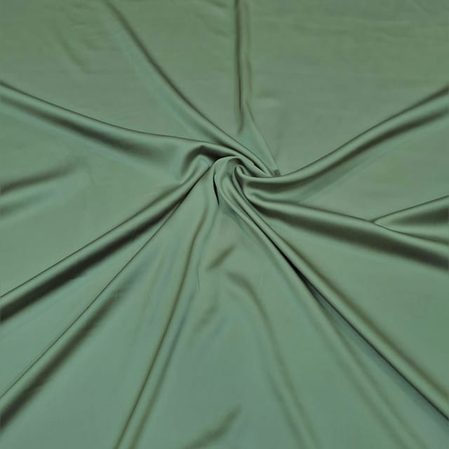 Pista Green Colour Armani Satin Fabric