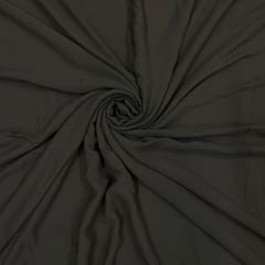 Black Colour Heavy Georgette Fabric