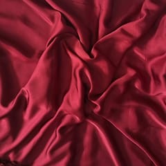 Maroon Colour Armani Satin Fabric