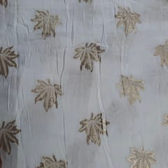 Dyeable Dola Silk Zari Fabric