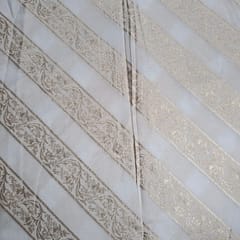 Dyeable Dola Silk Zari Fabric