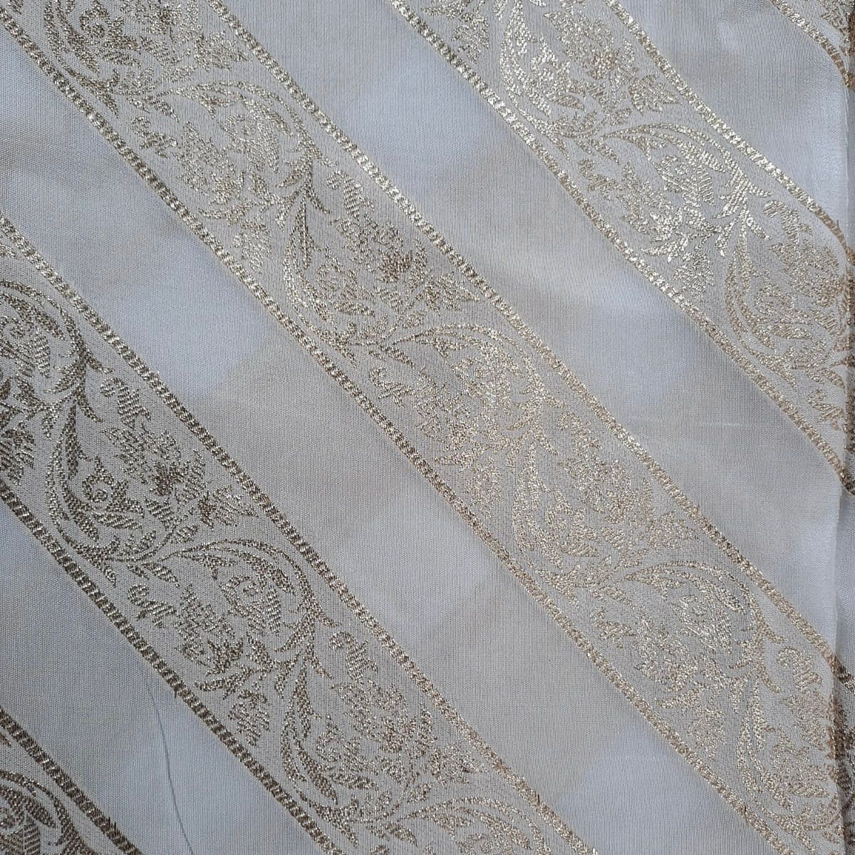 Dyeable Dola Silk Zari Fabric