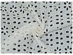Kora Cotton Dyeable Leaf Pattern Chikankari Embroidered Fabric