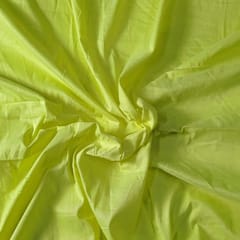 Vibrant Green Colour Cotton Silk Fabric