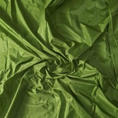 Mehendi Green Colour Poly Silk Fabric (N152)