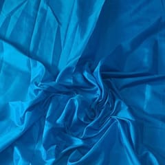 Sky Blue Colour Poly Silk Fabric (N72D)