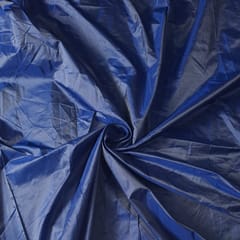 Navy Blue Colour Poly Silk Fabric (N70DD)