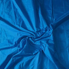 Royal Blue Colour Poly Silk Fabric (N325)