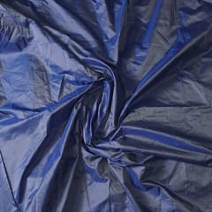 Navy Blue Colour Poly Silk Fabric (N70DD)