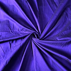 Indigo Colour Cotton Silk Fabric