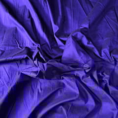 Indigo Colour Cotton Silk Fabric