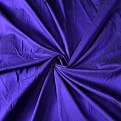Indigo Colour Cotton Silk Fabric