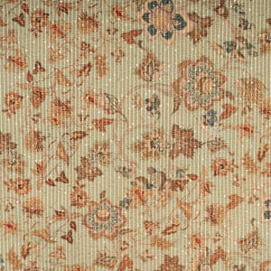 Green Colour High Quality Velvet Printed Fabric