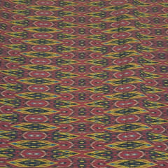 Maroon Colour Demin Lycra Printed Fabric