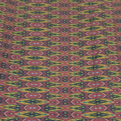Maroon Colour Demin Lycra Printed Fabric