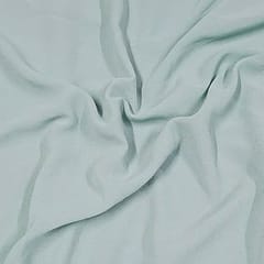 Mint Green Colour Pearl Georgette Fabric (N101LL)