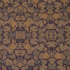 Beige Colour Demin Lycra Printed Fabric