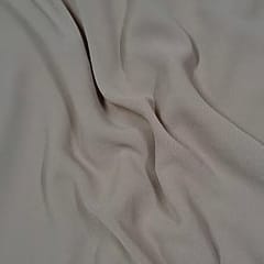 Beige Colour Pearl Georgette Fabric (N224)