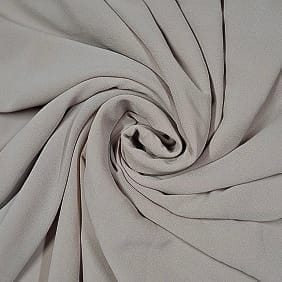 Beige Colour Pearl Georgette Fabric (N224)