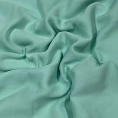 Sea Green Colour Triple Georgette Fabric (N101LL)