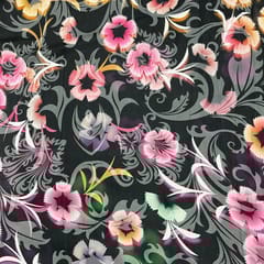 Light Pink Colour Pure Satin Silk Fabric