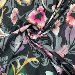 Light Pink Colour Pure Satin Silk Fabric