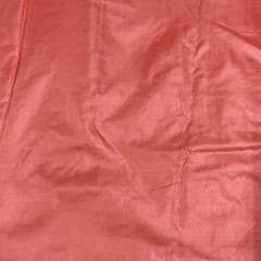 Peach Colour Pure Silk Fabric