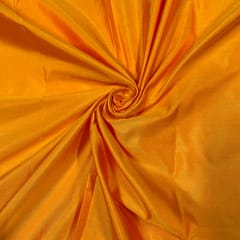 Mustard Colour Pure Satin Silk Fabric