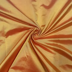 Mustard Colour Pure Satin Silk Fabric