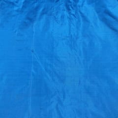 Blue Colour Pure Satin Silk Fabric