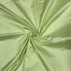 Pista Green Colour Pure Satin Silk Fabric