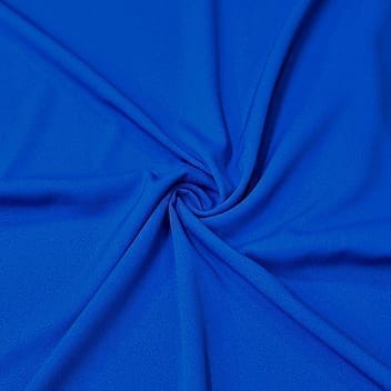 Royal Blue Colour Moss Crepe Fabric (N50)