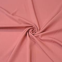 Dusty Pink Colour Moss Crepe Fabric (N719)