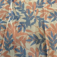 Multi Colour Organza Printed Fabric