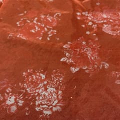 Multi Colour Organza Printed Fabric