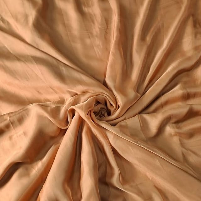 Rust Colour Flat Chiffon Fabric (N117)