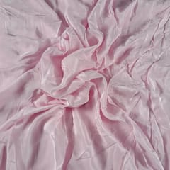 Baby Pink Colour Crepe Fabric (N215)