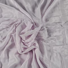 Light Lavender Colour Crepe Fabric