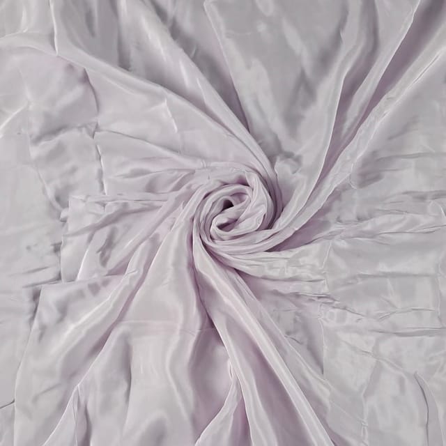 Light Lavender Colour Crepe Fabric