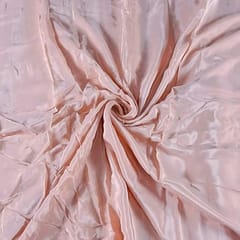 Light Peach Colour Crepe Fabric (N290)