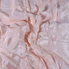 Light Peach Colour Crepe Fabric (N290)