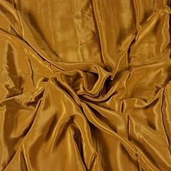 Mustard Colour Crepe Fabric (N177)