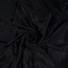 Black Colour Crepe Fabric