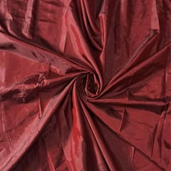 Maroon Colour Poly Silk Fabric (N27)