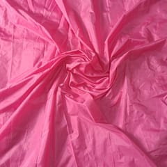 Baby Pink Colour Poly Silk Fabric (N246)
