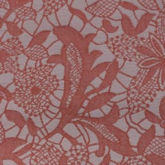 Peach Colour Imported Self Fabric
