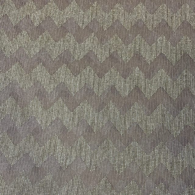 Rose Gold Colour Pleated Fabric