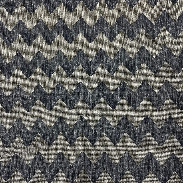 Grey Colour Pleated Fabric
